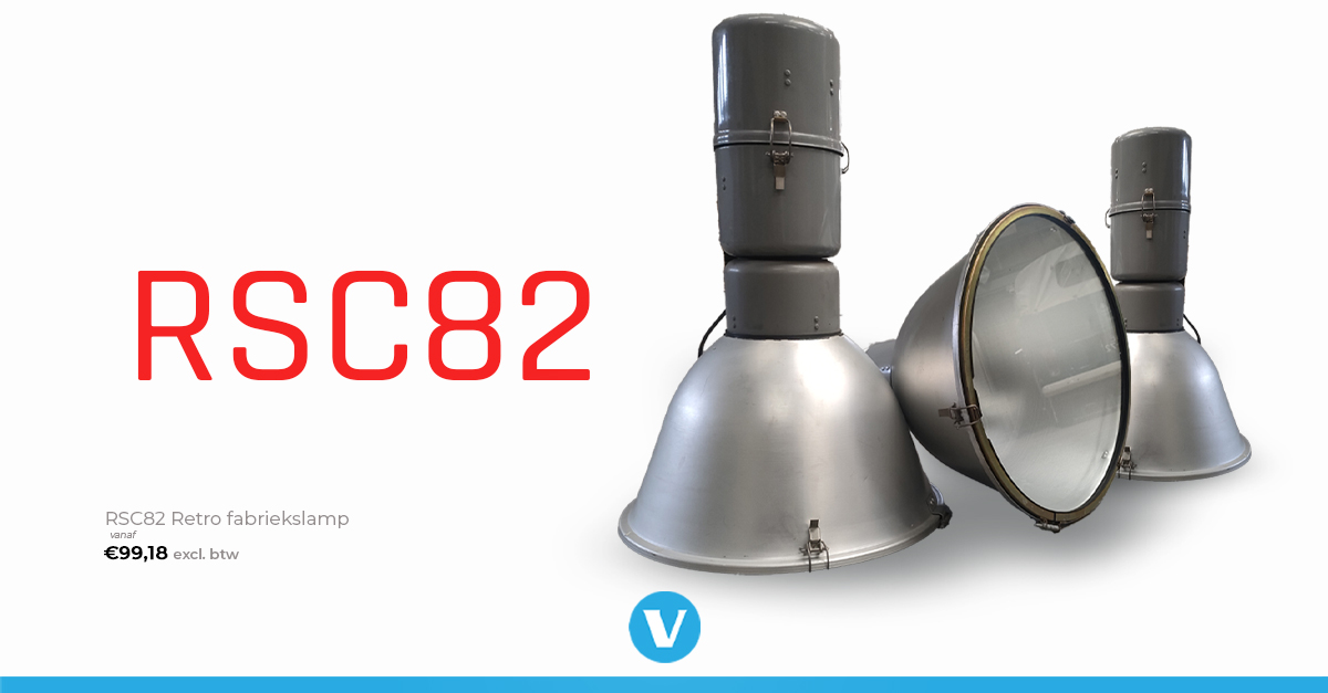 RSC82 Retro fabriekslamp